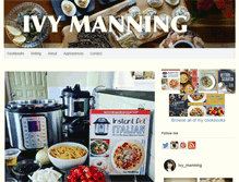 Tablet Screenshot of ivymanning.com